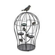 BIRDCAGE TRIPLE CANDLEHOLDER