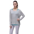 thumbnail image 1 of Richie House Women's Long Sleeve Knit Blouse RH2037-B-XS, 1 of 7