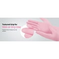 thumbnail image 3 of SwiftGrip Disposable Nitrile Dishwashing Gloves, Extended 12 Inches Cuff, 6-mil, Small, Cherry Blossom Cleaning Gloves for Latex-Free, Ideal for Cooking, Hair Dye, Spa (Case of 1000), 3 of 12