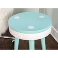thumbnail image 4 of Linon Home Decor Linon Westwood Storage Side Table Aqua, 4 of 5