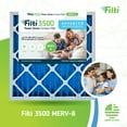 Filti 3500 Air Filter MERV 8 Nanofiber Technology HVAC AC Furnace