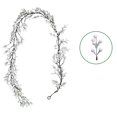 thumbnail image 2 of Tallos de bayas blancas artificiales, 1,9 m, decoración navideña para el hogar, ramas de acebo para árbol de Navidad, boda, decoración navideña., 2 of 6