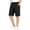 Black, variant on UQJfacai Boys Athletic Shorts Kids Summer Elastic Waist Pull On Soccer Basketball Running Gym Shorts with Pockets 2-12 Years