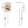 thumbnail image 5 of Eveokoki Yard Sign with Stakes Give Thanks Lawn Sign Colorful Lawn Patio Yard Decorations for Holiday Party Home Lawn Pathway Walkway Decorations Supplies, 21.6", 5 of 5