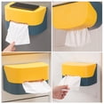 thumbnail image 3 of 1 caja de pañuelos de pared, dispensador de pañuelos domésticos, cómoda caja de pañuelos, 3 of 6