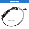 thumbnail image 6 of Automatic Transmission Gear Shift Cable No.52109624AD for Jeep Wrangler TJ 2003 2004 2005 2006, 6 of 6