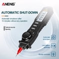 thumbnail image 1 of ANENG ANENG A3002 Pen Multimeter 4000 Counts Digital Multimeter Pen Non- Handheld Tester ACDC Voltage / Diode / Continuity Testing Tool with Backlight Flashlight Black, 1 of 1