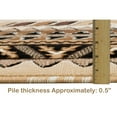 thumbnail image 5 of HR HANDCRAFT RUGS HR Southwestern Rug Southwestern Native American Inspired Area Rugs Ivory - 7'8, 5 of 5