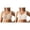 White 1PCS & Khaki 1PCS, variant on 2Pack Plus Size Wireless Full Coverage Bras Seamless Underwire Bra, One Smooth U Smoothing Underwire Bras for Women, Convertible Straps, Ultra Light