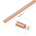 thumbnail image 2 of Uxcell 500mm Copper Round Tubing Pipe 8mm(ID)x10mm(OD)x500mm(L), 2 of 3