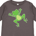 thumbnail image 4 of Inktastic Jumping Frog Boys or Girls Long Sleeve Toddler T-Shirt, 4 of 5
