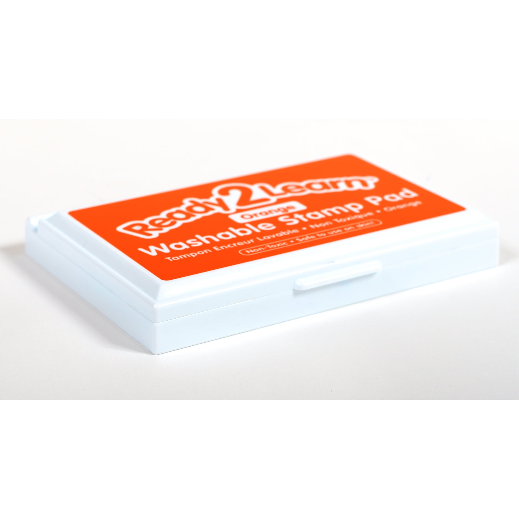 READY 2 LEARN Washable Stamp Pad - Orange - Pack of 6