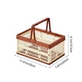 thumbnail image 3 of Ohmyroo Portable Collapsible Storage Crate for Home Organization, 3 of 7