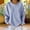 Blue Sweatshirts for Women, variant on Womens Sweatshirt Crew Neck Diagonal Stripe Patch Dual Side Pocket Drop Shoulder Loose Fit Top for Campus Days Bookstore Visits Army Green XXL
