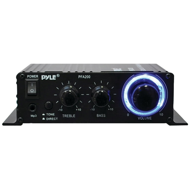 PYLE PFA200 - Home Mini Audio Amplifier - 60W Portable Dual