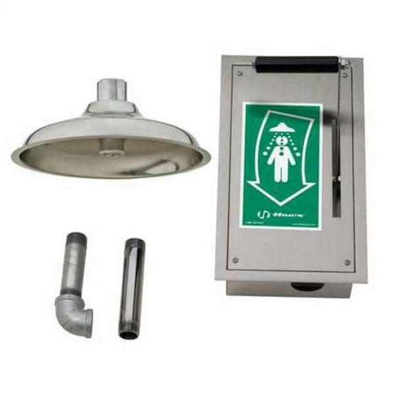 Haws Emergency Shower,Flush Ceiling,20 gpm 8164