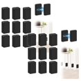thumbnail image 1 of Leojiow 2 Pcs Boucle de Rideau Rectangulaire Clip de Rideau de Salle de Bain en Silicone à Ventouse Rideau de Douche Lesté 5Cm, 1 of 4