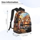 thumbnail image 2 of Easygdp Colorful Plant Tiger Mochila Casual para Portátil, Mochila para Escuela, Viajes, Negocios, 2 of 6