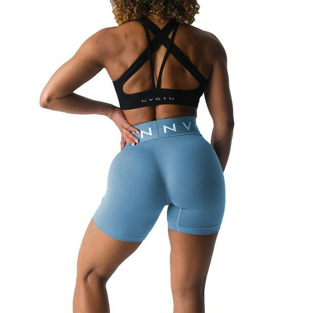 Nvgtn Sport Seamless Shorts Women Workout Short Bottom Leggings