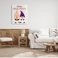 thumbnail image 2 of Stupell Industries Happy Halloween Seasonal Gnomes Graphic Art Gallery Wrapped Canvas Print Wall Art, Design by CAD Designs, 2 of 7