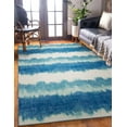 thumbnail image 4 of Outdoor Washable Apopka Ivory & Blue 5' x 7' Area Rug, 4 of 9
