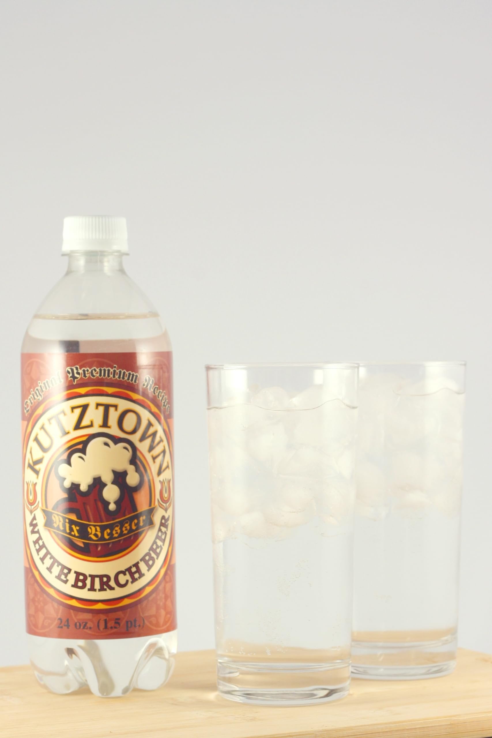 AmishTastes Kutztown "Nix Besser" Birch Beer, Famous Amish Drink, 24 Oz. Pack of 4