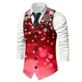 thumbnail image 5 of MuXiKeJi Clothes Men’s Christmas Vest,Fashion Festival Outerwear Vests,Holiday Season Christmas Prom Apparel Adult Winter Warm Clothes, 5 of 5