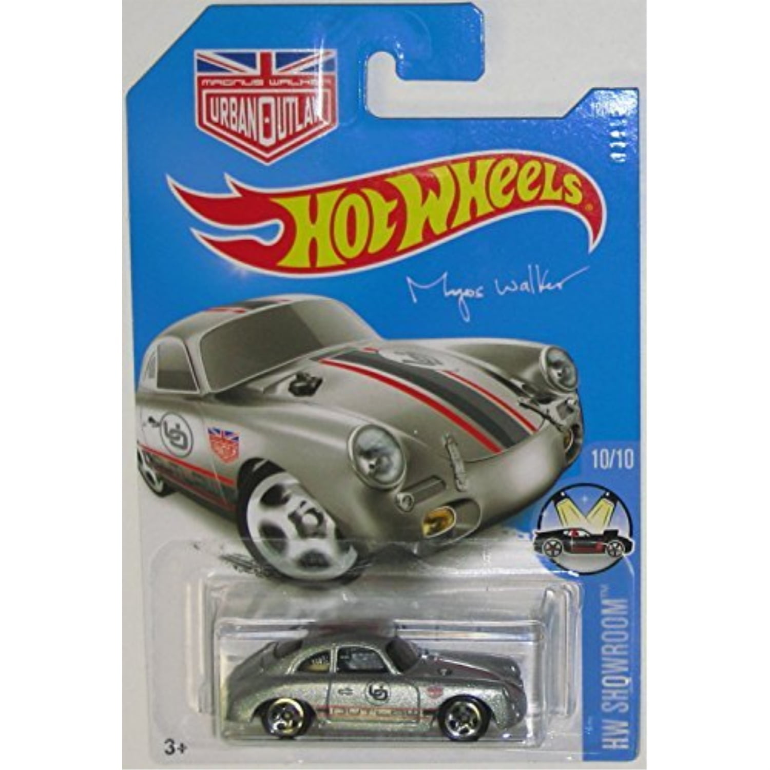 Hot Wheels 2016 Porsche 356a Outlaw Silver HW Showroom for sale online