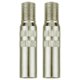 thumbnail image 1 of Oxidation Resistant High Shine Brass Metal Tire Valves Caps Secure Threaded Fit Rustproof Car Motorbike Accessories 2pcs, 1 of 5