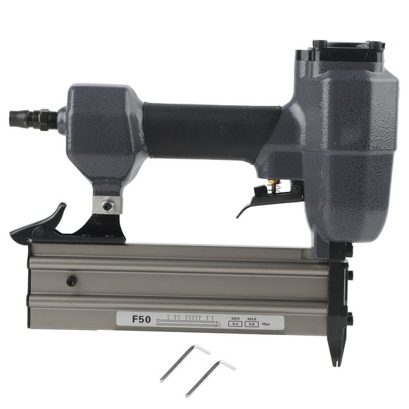 F50 Pneumatic Nail Gun Woodworking Air Nailing Stapler Professional Tool