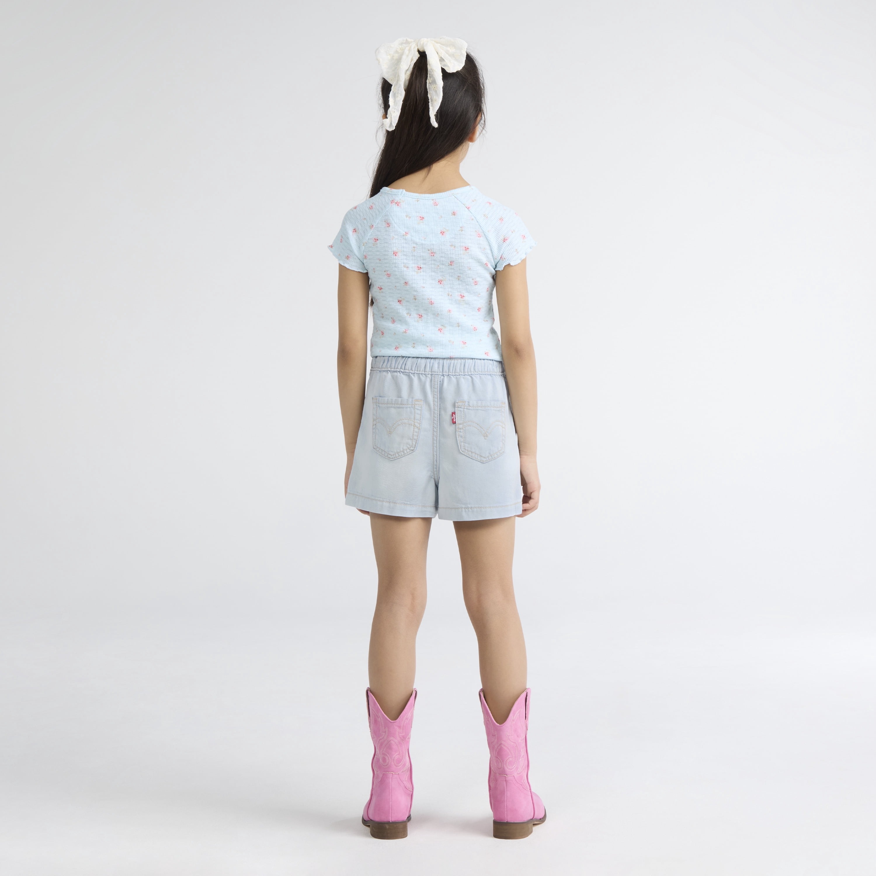 Levi's Girls Denim Parachute Shorts, Sizes 4-16