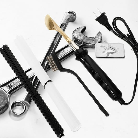 SOPOTUTU Car Bumper Repair Kit for Home Use with Hot Melt Technology, Portable, Lightweight, Multi-Color, Easy and Effective Fix