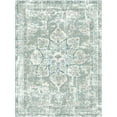thumbnail image 3 of 5'x7' Bohemian Floral Medallion Area Rug,Oriental Distressed Large Bedroom Rug, Soft Non-Slip Washable Dining Room Mat Indoor Throw Floor Carpet for Guest Room Entryway, 3 of 6