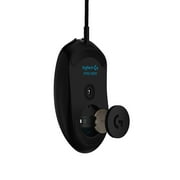 Logitech G403 Hero 25K Gaming Mouse, Lightsync RGB, Lightweight 87G+10G optional, Braided Cable, Black