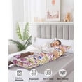 thumbnail image 4 of Botanical Body Pillow Covers, Spring Dragonfly Flower Leaves Modern White Soft Bed Throw Pillowcases Breathable Cooling Long Lumbar Body Pillow Sham Cover for Bed Sofa 20''x54'', 4 of 7
