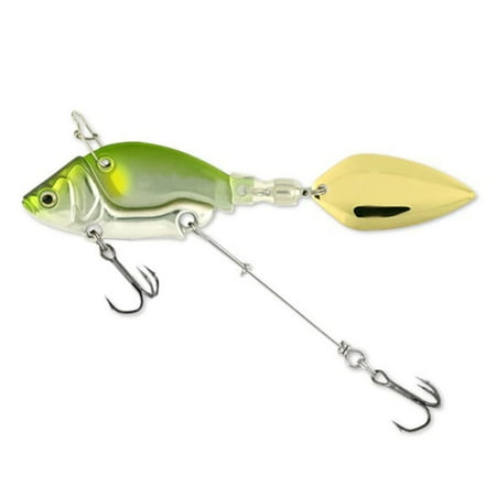 RONSHIN VIB Fishing Lures Tail Spinners Metal Lure Blade Baits For Bass Long Cast Trout Pike Freshwater Saltwater 44mm/13.6g