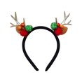 thumbnail image 2 of Diademas para mujer, diadema cuadrada con diseño de ciervos navideños, flores de nieve, accesorios para niñas, diadema para el cabello, accesorios de fotografía, diadema divertida., 2 of 4