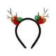 thumbnail image 2 of Diademas para mujer, diadema cuadrada con diseño de ciervos navideños, flores de nieve, accesorios para niñas, diadema para el cabello, accesorios de fotografía, diadema divertida., 2 of 4