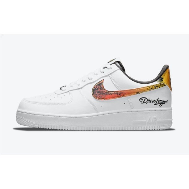 Ni&ke Air Force 1 Low Drew League White Men's Sneakers Size 13