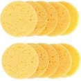 thumbnail image 1 of 10pcs Facial Cleaner Sponge, Compress Puff Sponge, Facial Wash Pad, Exfoliator Cleansing Natural Cellulose Sponge, Makeup Remover Tools, 1 of 5