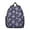 Geometric Mandala Blue, variant on Geometric Diamond Brown Pattern Backpack for School, Cute School Bag with Adjustable Shoulder Straps and Padded Back, 13.8"x11.4"x6"