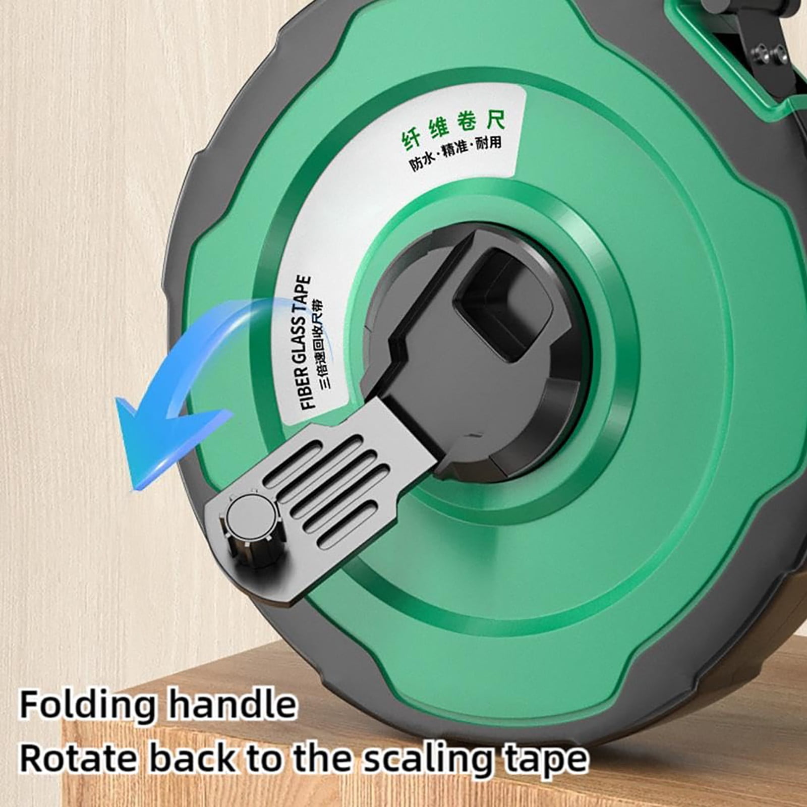 Measuring Tape Metric Tape Measure Double Scale Soft, Cxui Durable Fiberglass Tape Measure with Abs Case for Construction & Diy – Dual-Scale, Anti-Slip Grip, Retractable (Professional Toolkits)