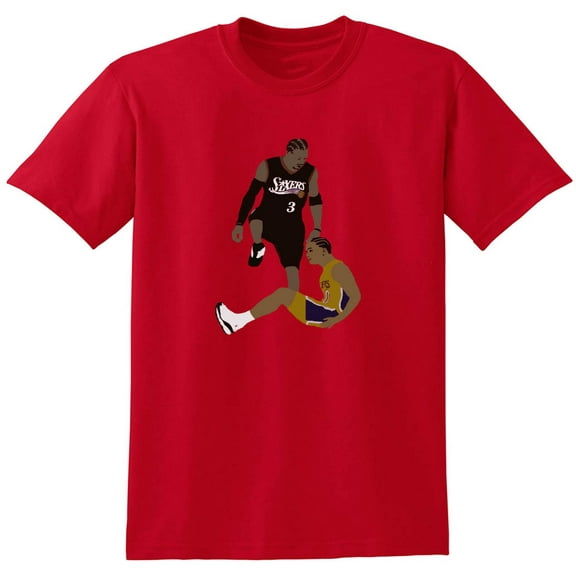 Allen Iverson Stepover Lue Philadelphia Shirt T-Shirt