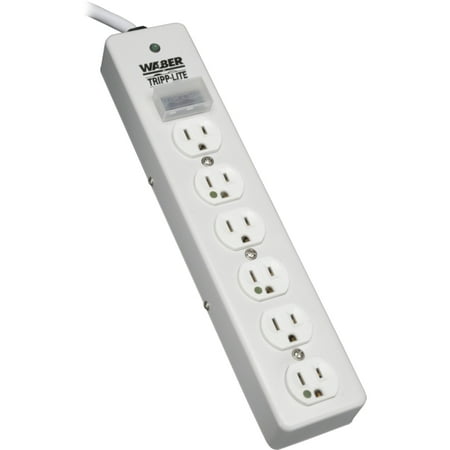 - Tripp Lite SPS610HGRA UL1363 Hospital Grade Surge Protector with 6 Hospital Grade Outlets