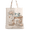 13x16.1, variant on 2D Print Vintage Sewing Vintage Quilted Tote Bag, Classic Machine Floral Craft Shoulder Bag Gift