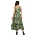 thumbnail image 4 of Moomaya Robe Longue en Spaghetti Sans Manches en Coton pour Femme, 4 of 6