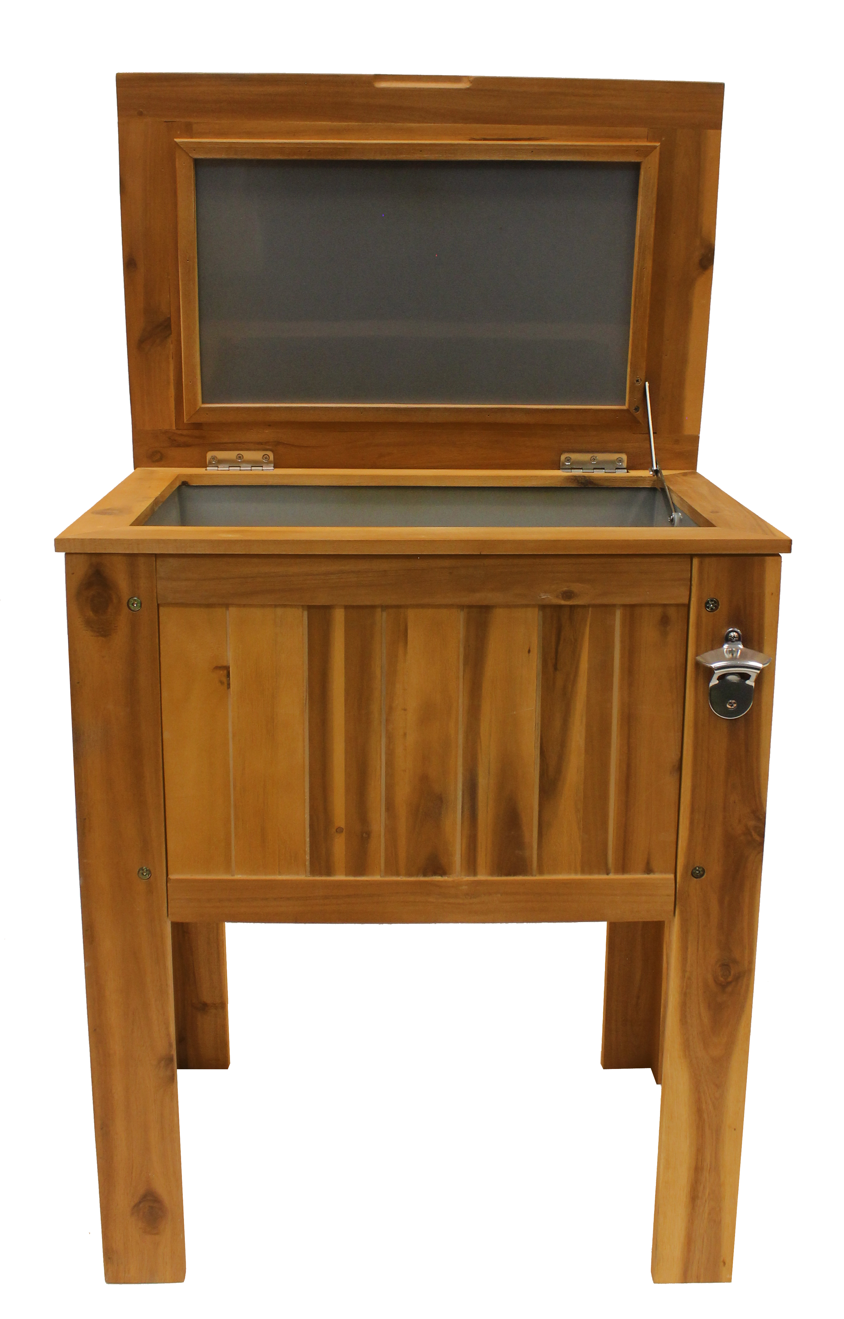 Leigh Country 56 Qt Slatted Wooden Cooler Walmart Com