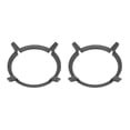 thumbnail image 1 of 2 Pieza de Soportes Wok Negro Wok de Hierro Fundido Estante de Soporte del Platillo, 1 of 8