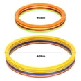 thumbnail image 3 of 10pcs 28cm/38cm Agility Speed Ring Football Soccer Basketball Sport Training Rings Equipment, 3 of 7