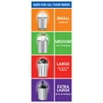 thumbnail image 4 of Great Value 55-Gallon Extra Large Outdoor Twist Tie Trash Bags, 20 Bags, 4 of 7